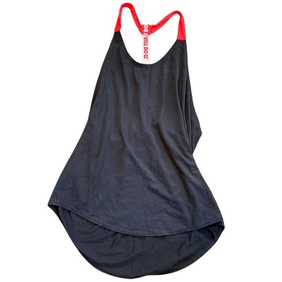 A211- Nike Dri Fit tank top with red accents #activewear #nike - Picture 2 of 5